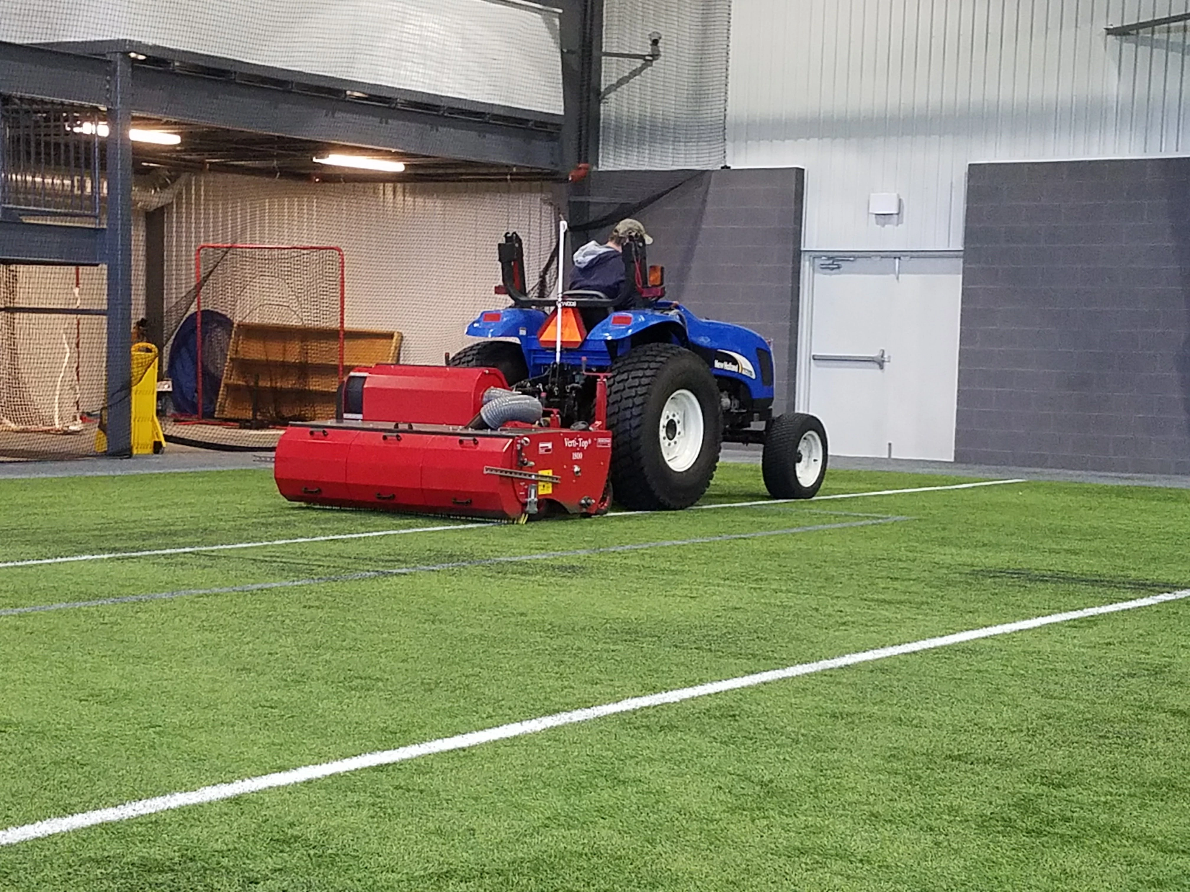 Artificial turf field maintenance in Irving, TX